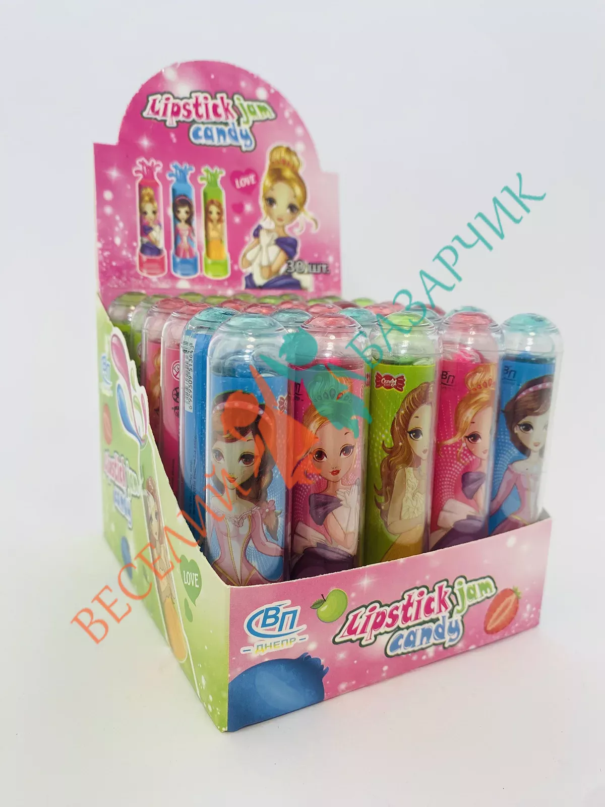 Цукерка желейна Чарівна Помада Джем 30 шт