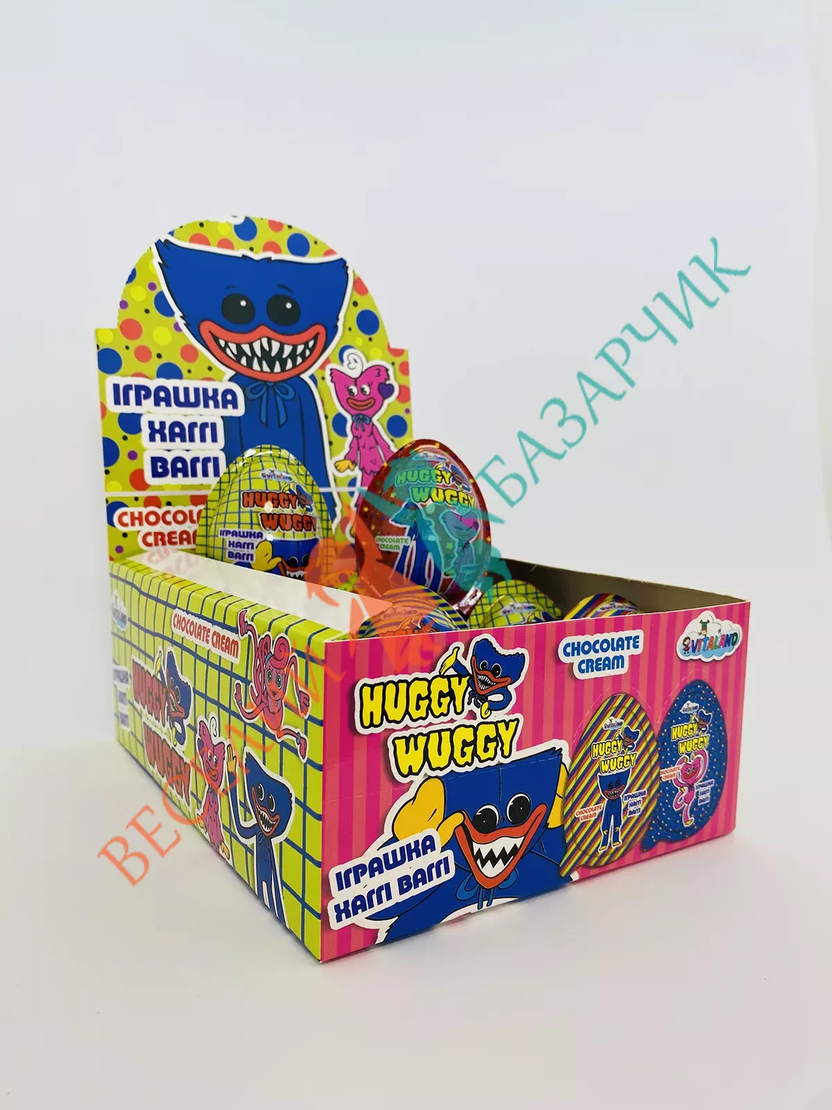 Яйцо Сюрприз Huggy Wuggy 12 шт