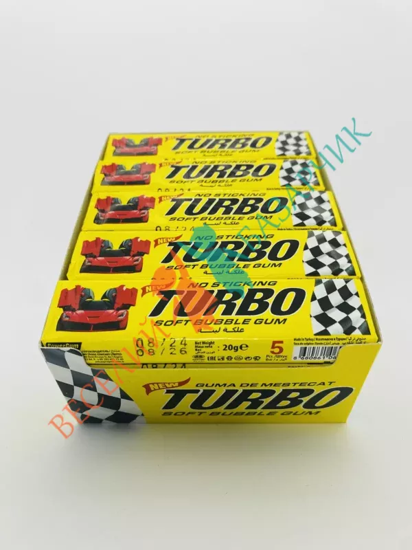 Жувальна гумка Turbo 20 шт