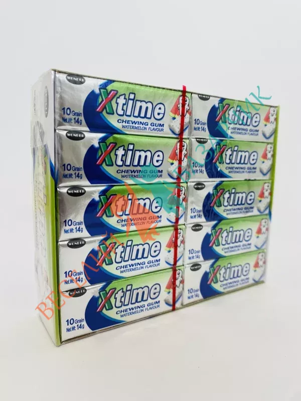 Жувальна гумка X-time кавун 30 шт