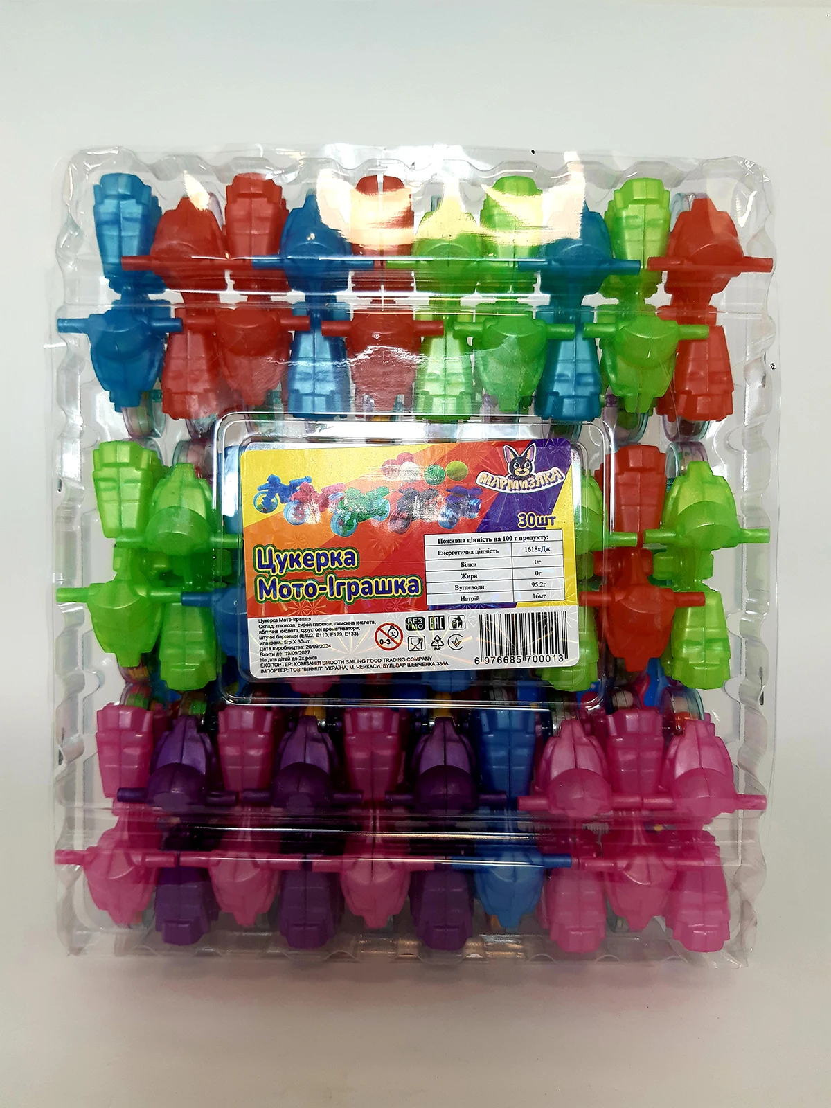 Цукерка Мото-Іграшка 30 шт - Зображення 2