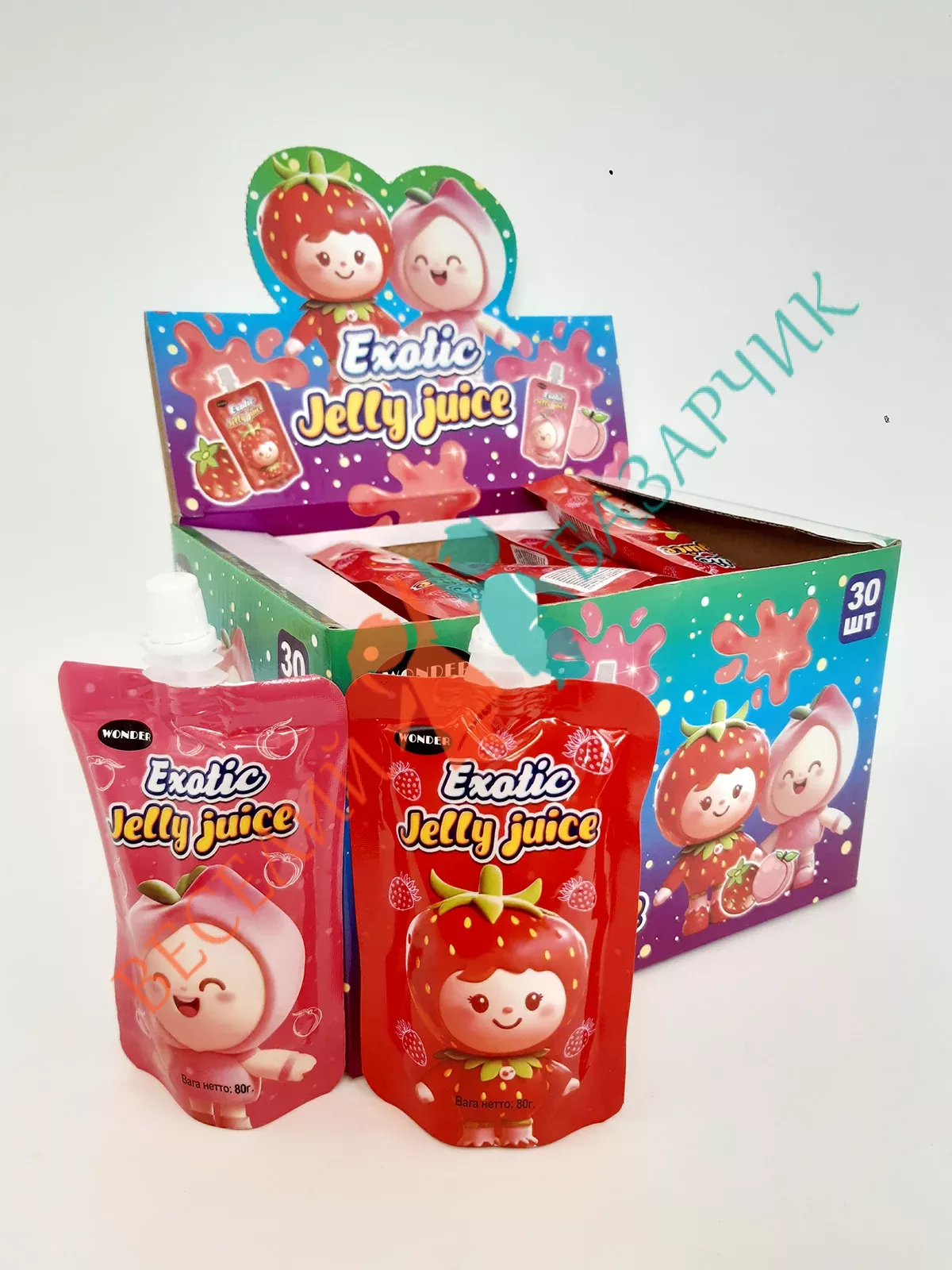 Желейный сок Exotic 30 шт